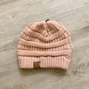 NWOT mauve chunky beanie